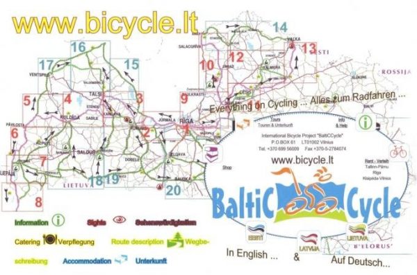 Latvia by bicycle! (pdf for DOWNLOAD) DIGITAL VERSION